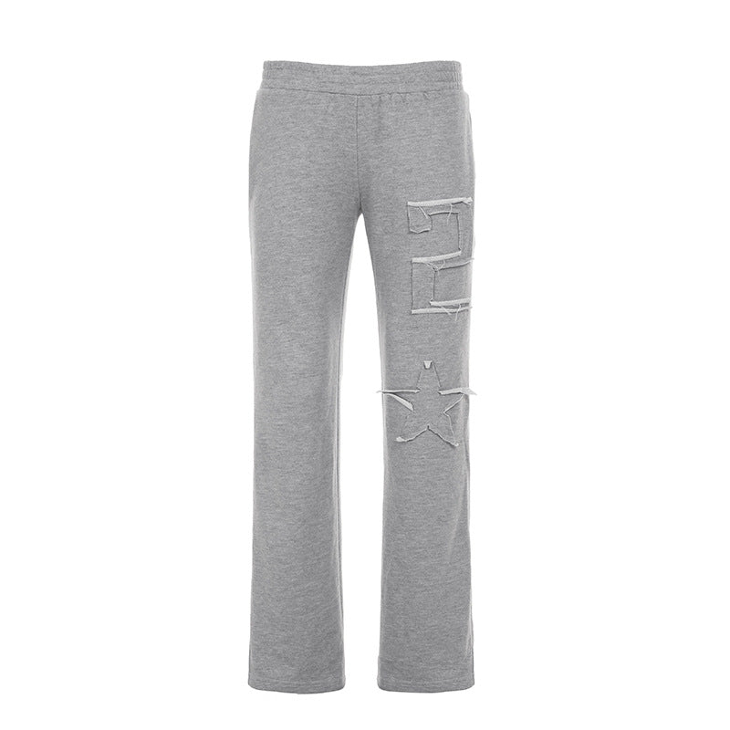 Damen nan taillierte Cropped-Kapuzenjacke mit durchgehendem Reißverschluss, elastischem Abschlussbund und dekorativem College-Print Shop Nory