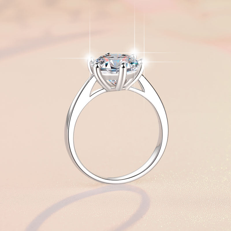 Damen Solitär-Ring mit strahlendem Zirkonia-Shop Nory