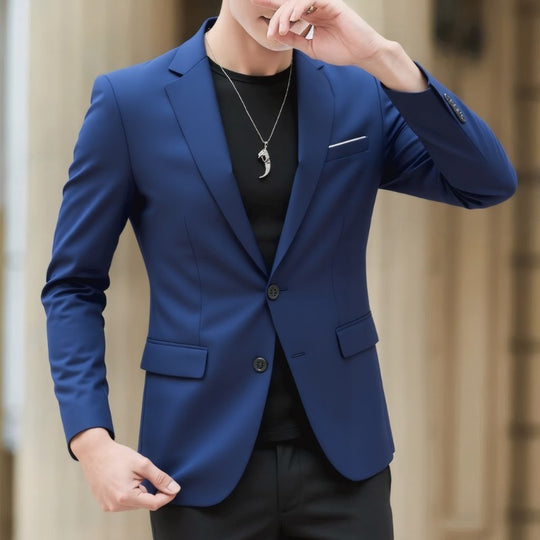 Herren Sakko mit tailliertem Schnitt, leichter Stretchqualität und klassischem Knopfverschluss Shop Nory