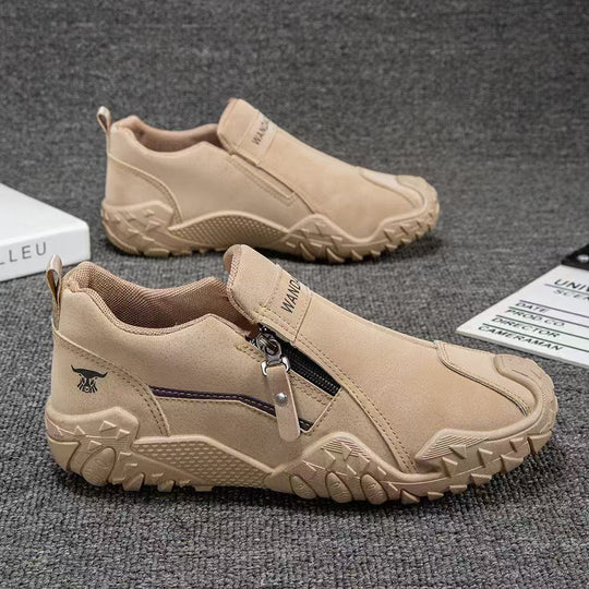 Herren Robuster Outdoor-Sneaker mit Reißverschluss und profiliertem Trail-Profil Shop Nory