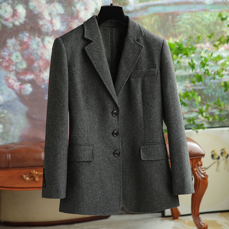 Damen Eleganter und stilvoller Wollblazer Shop Nory