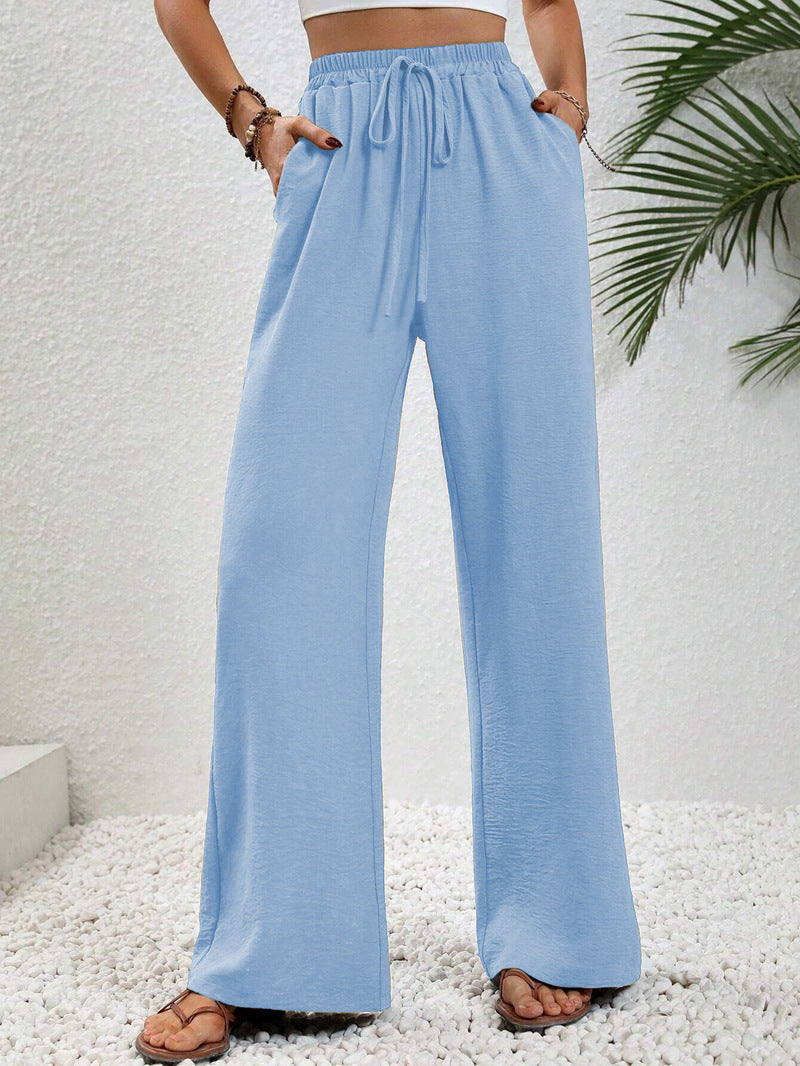 Damen weite Palazzo-Hosen