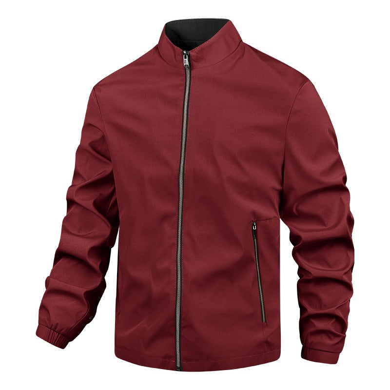 Herren Leichte Übergangsjacke mit hochgeschlossenem Kragen Shop Nory 1787738638