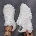 Damen Leichte Komfort-Sneaker mit dämpfender Sohle und atmungsaktivem Obermaterial