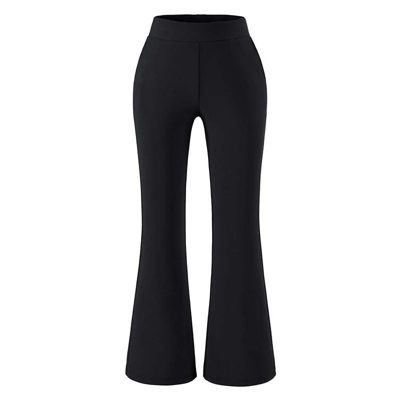 Damen Hochtaillierte Stretch-Schlaghose mit weitem ausgestelltem Saum Shop Nory