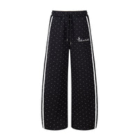 Schwarz mit Print