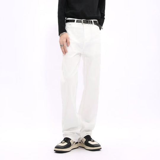 Herren Lässige Hochtaillierte Jeans Shop Nory