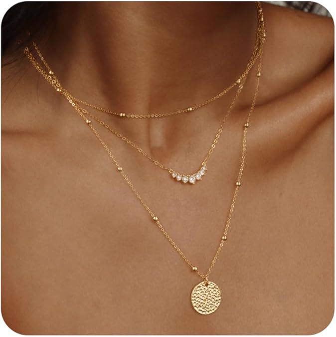 Damen Halsketten-Set mit detailliertem Design und eleganten Anhängern Shop Nory