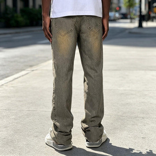 Herren Klassische Slim Fit Jeans Shop Nory