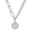 Damen Halskette mit Anhänger im klassischen Medaillen-Design Shop Nory