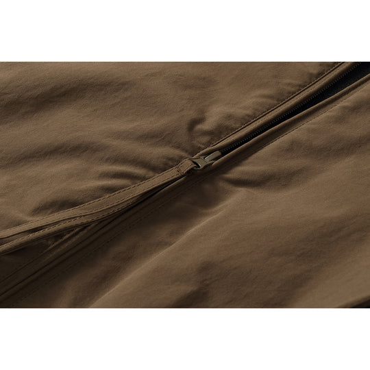 Unisex Kurz geschnittener Oversize-Boxy-Blouson mit hohem Stehkragen, geschwungener Taschenführung und elastischem Saum Shop Nory