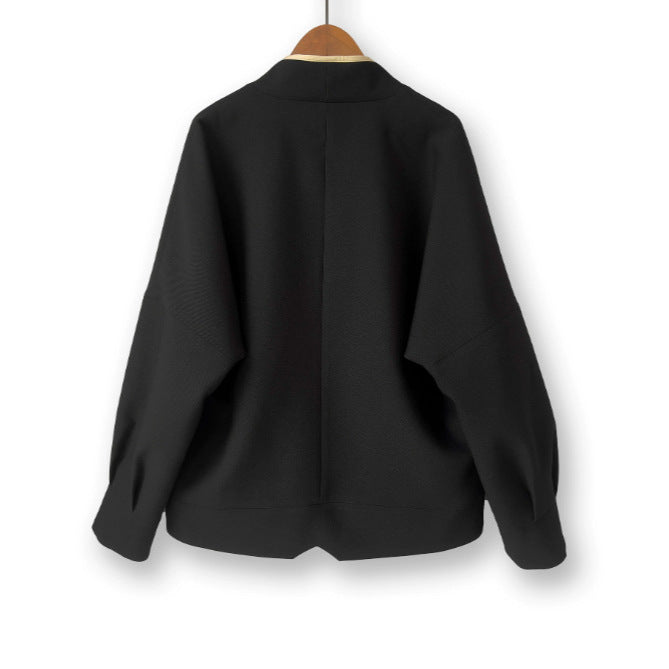 Damen Modische Blazerjacke mit eleganter Paspel Shop Nory