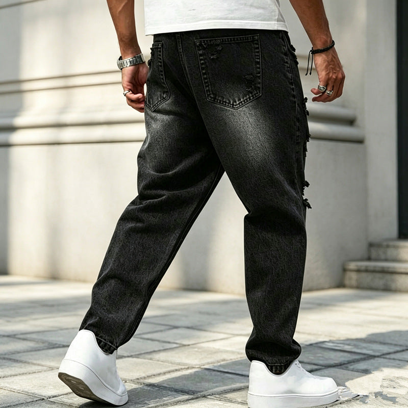 Herren Modische Destroyed Jeans Shop Nory
