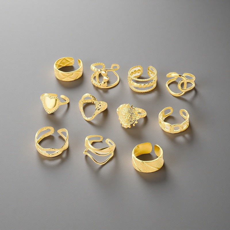 Damen Ring im kunstvollen, gewundenen Design Shop Nory