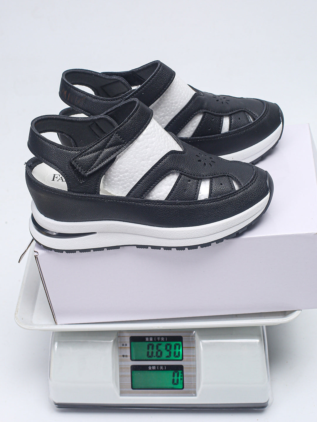 Damen Keilsandalen mit verstellbarem Klettverschluss und orthopädischer Komfortsohle Shop Nory