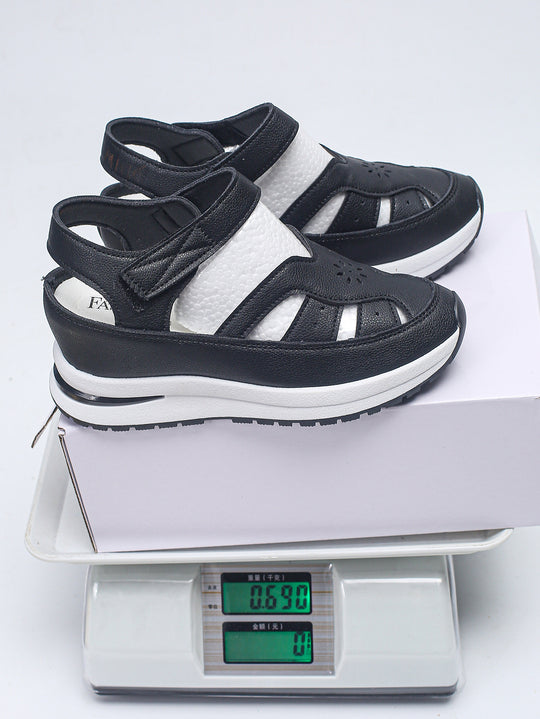 Damen Keilsandalen mit verstellbarem Klettverschluss und orthopädischer Komfortsohle Shop Nory