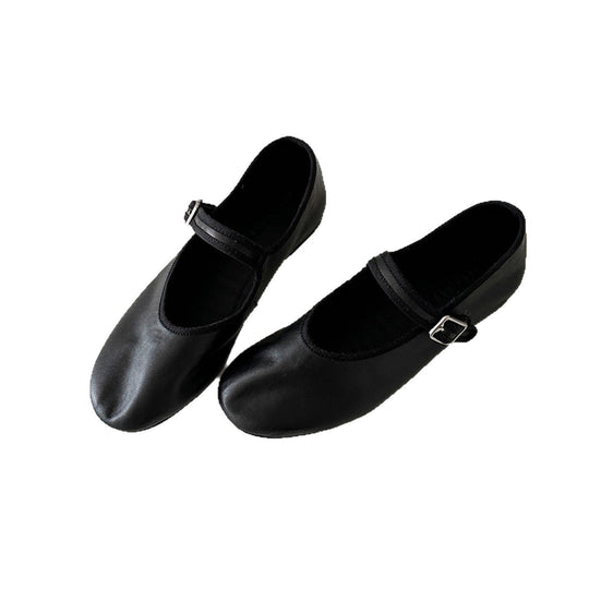 Damen Ballerinas mit verstellbarem Riemchen