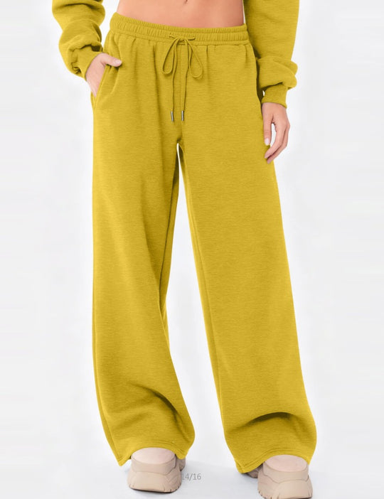 Damen nan weite Loungehose mit hohem Komfortbund, elastischem Tunnelzug und seitlichen Eingrifftaschen Shop Nory