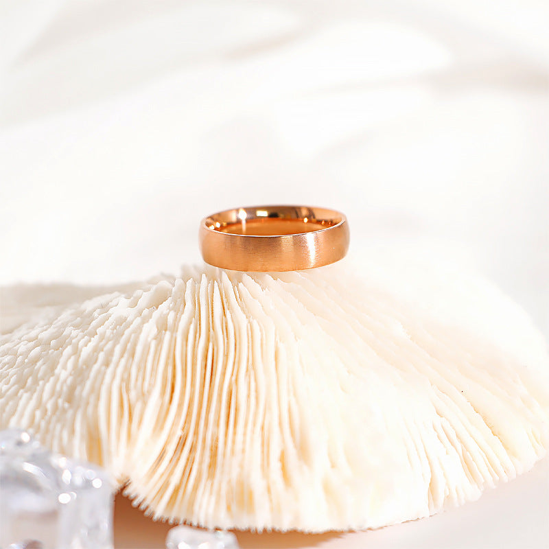 Damen filigraner Ring mit glänzendem Finish Shop Nory