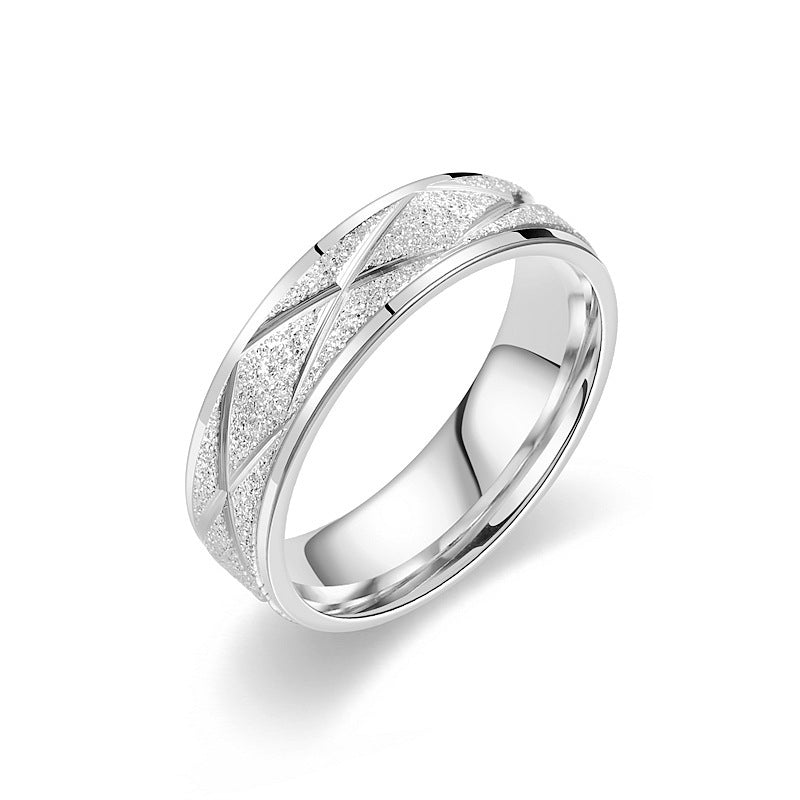 Herren Ring mit elegantem strukturiertem Design Shop Nory