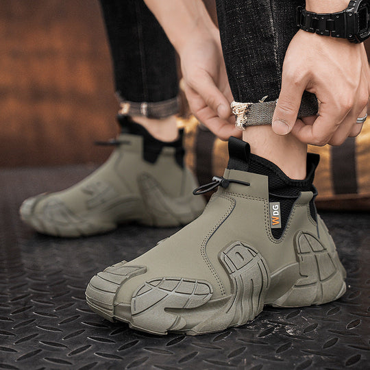 Herren robuste Outdoor Boots mit stabiler Sohle