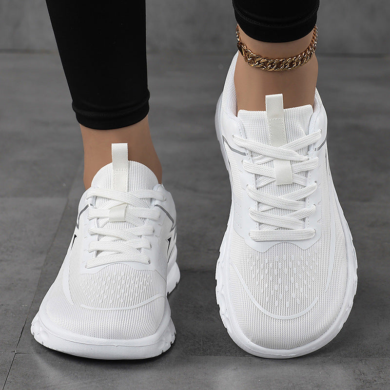 Damen Sportlicher Mesh-Sneaker mit gepolsterter Fersenstütze und griffiger Profilsohle Shop Nory