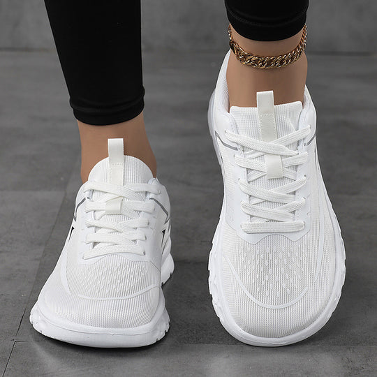 Damen Sportlicher Mesh-Sneaker mit gepolsterter Fersenstütze und griffiger Profilsohle Shop Nory