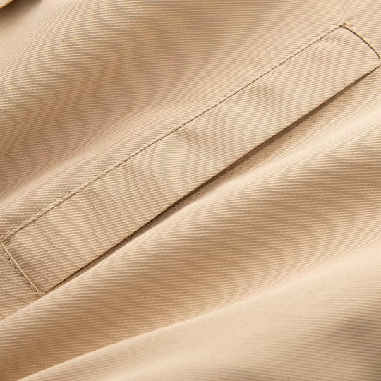 Damen Leichte Übergangsjacke mit Tunnelzug-Taillierung und Stehkragen Shop Nory