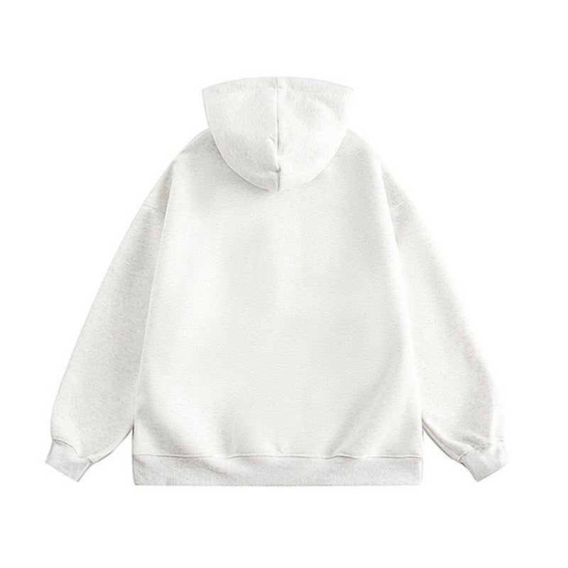 Unisex Oversize-Kapuzenjacke mit durchgehendem Reißverschluss und weichem Fleece-Innenfutter Shop Nory