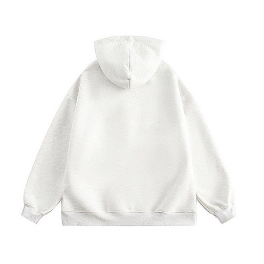 Unisex Oversize-Kapuzenjacke mit durchgehendem Reißverschluss und weichem Fleece-Innenfutter Shop Nory