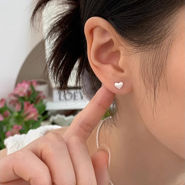 Damen Herzförmige Ohrstecker Shop Nory