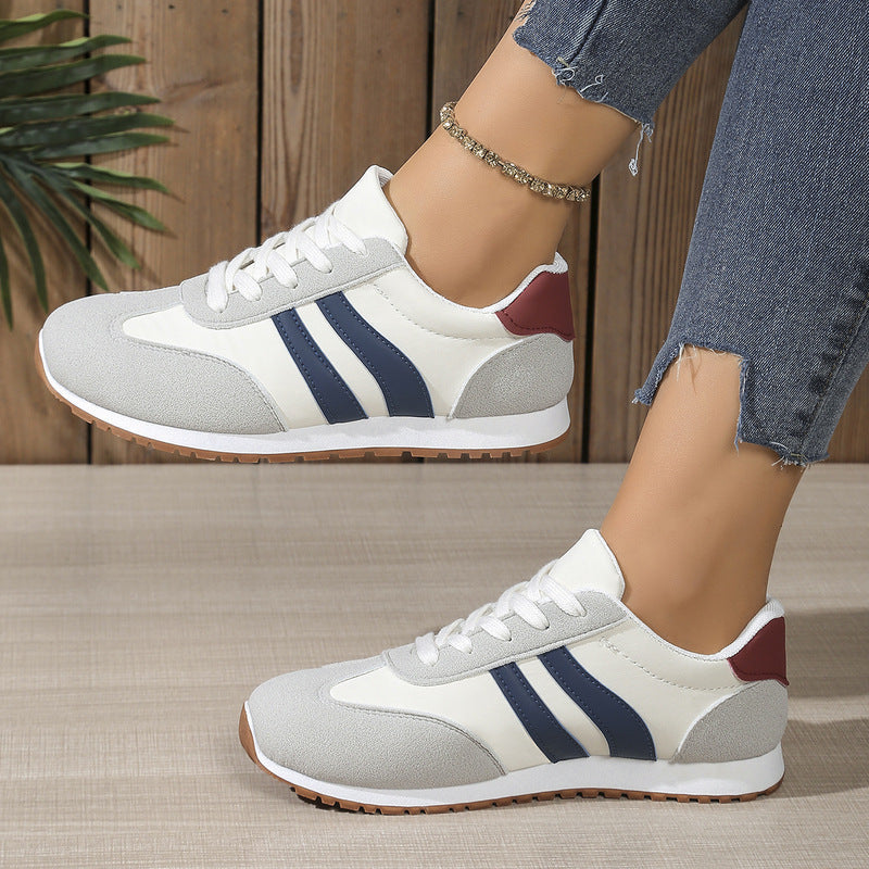 Damen Freizeitsneaker mit atmungsaktivem Obermaterial und rutschfester Sohle