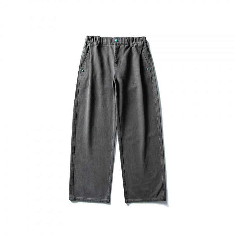 Damen Wide‑Leg Jeanshose aus robustem Denim mit elastischem Bund Shop Nory