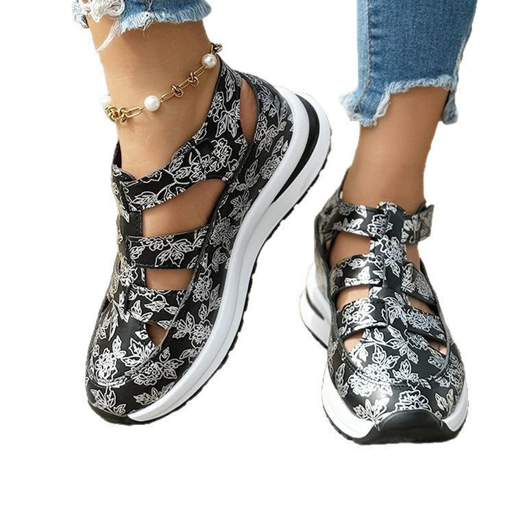 Damen sportliche Sandalen mit modischem Schnitt und atmungsaktiven Einsätzen