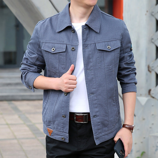 Herren Modische Jeanjacke Shop Nory