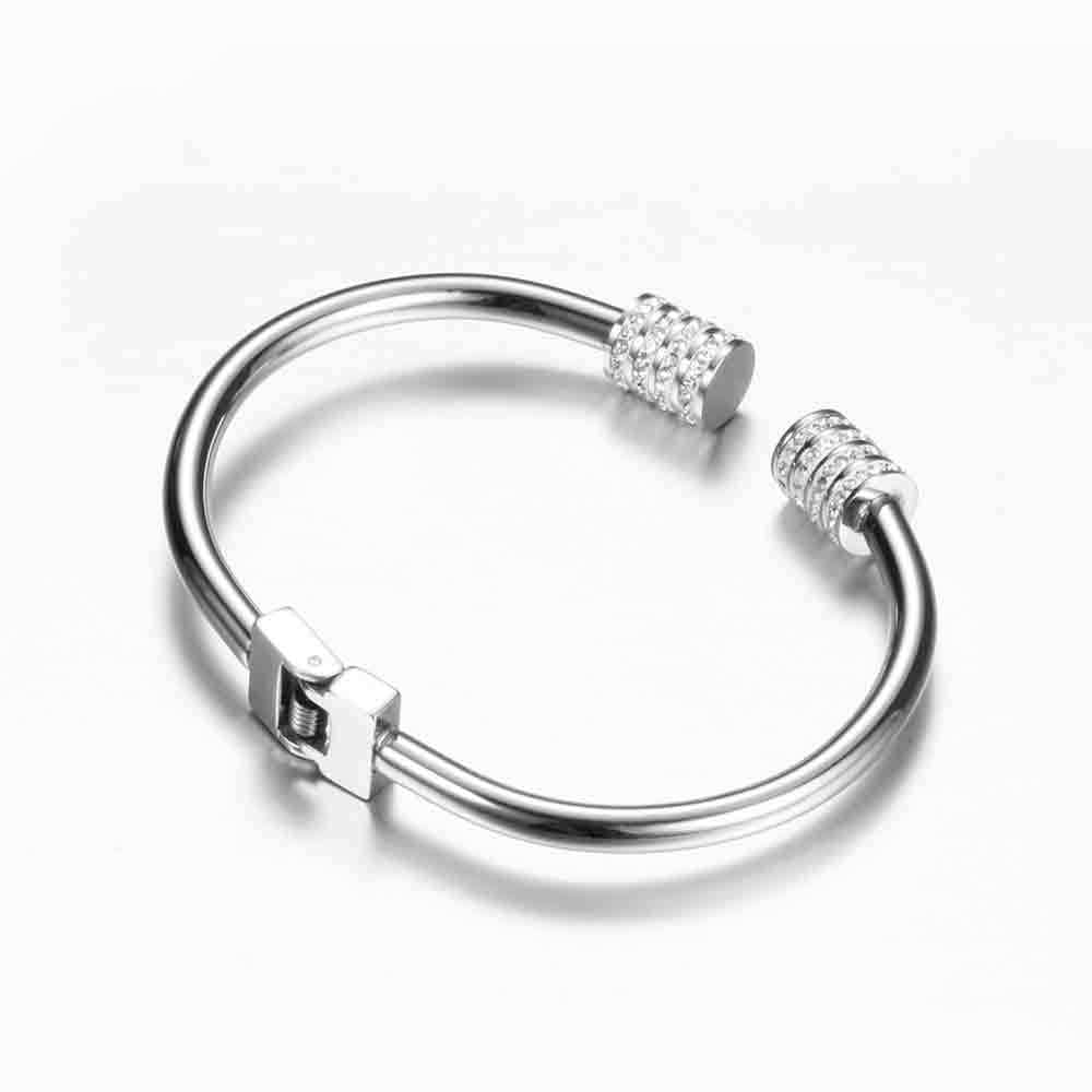 Damen Armreif mit funkelnden Zirkonia und elegantem Design Shop Nory