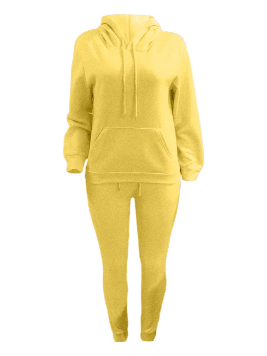 Herren nan sportliches Jogginganzug-Set mit Kapuzenpullover Kängurutasche und schmal zulaufender Jogginghose Shop Nory