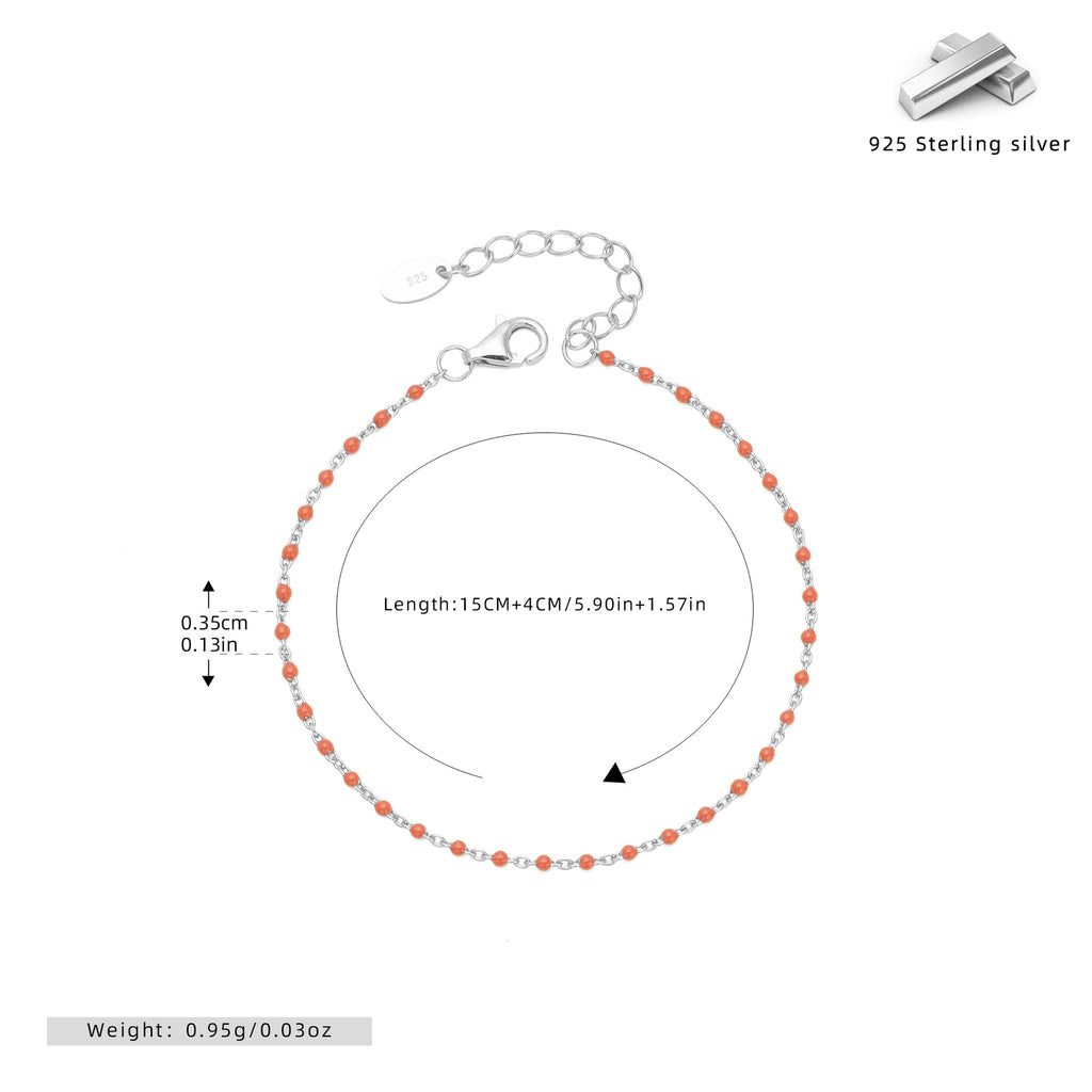 Damen Armband aus 925 Sterling Silber mit Zirkon-Akzenten Shop Nory