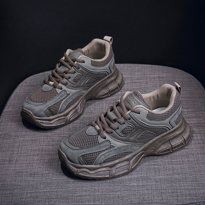 Damen Sportliche Atmungsaktive Sneakers mit dämpfender Sohle Shopnory
