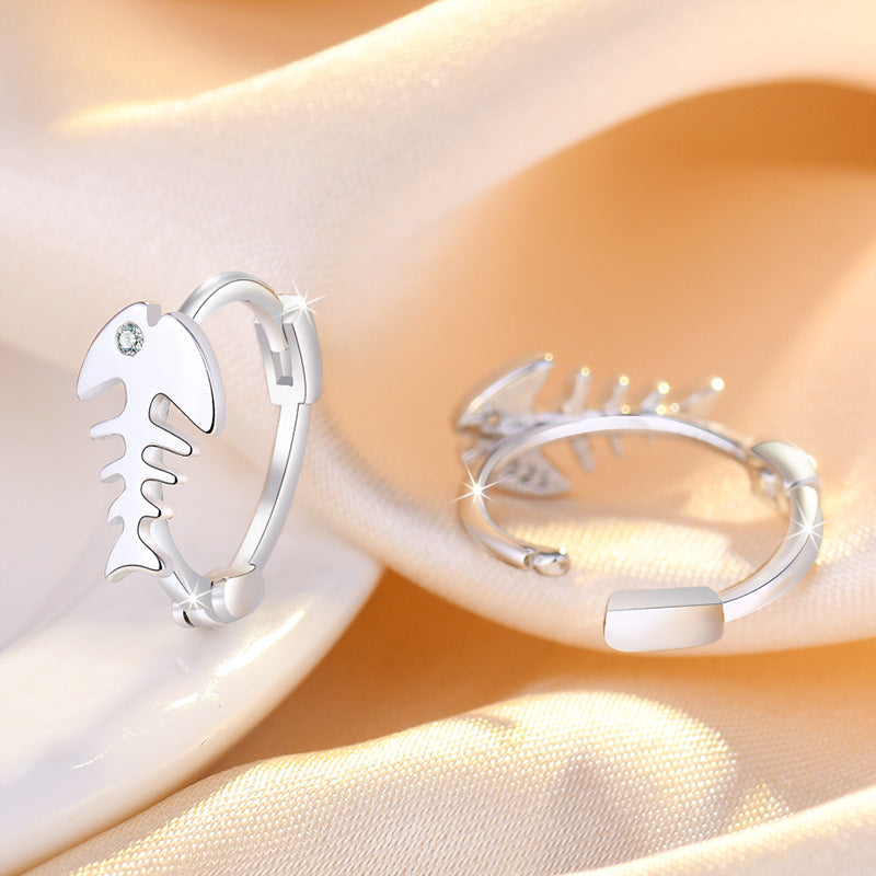 Damen Ohrringe im kreativen Fischdesign Shop Nory