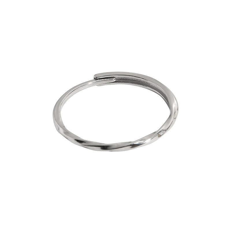 Damen Feiner, filigraner Ring mit gewundenem Design Shop Nory
