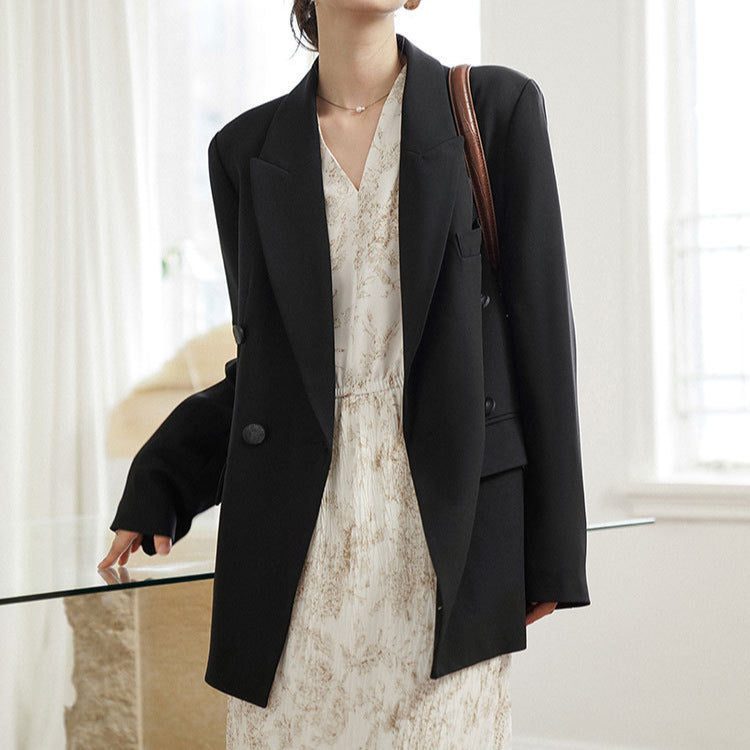 Damen Eleganter doppelter Blazer Shop Nory