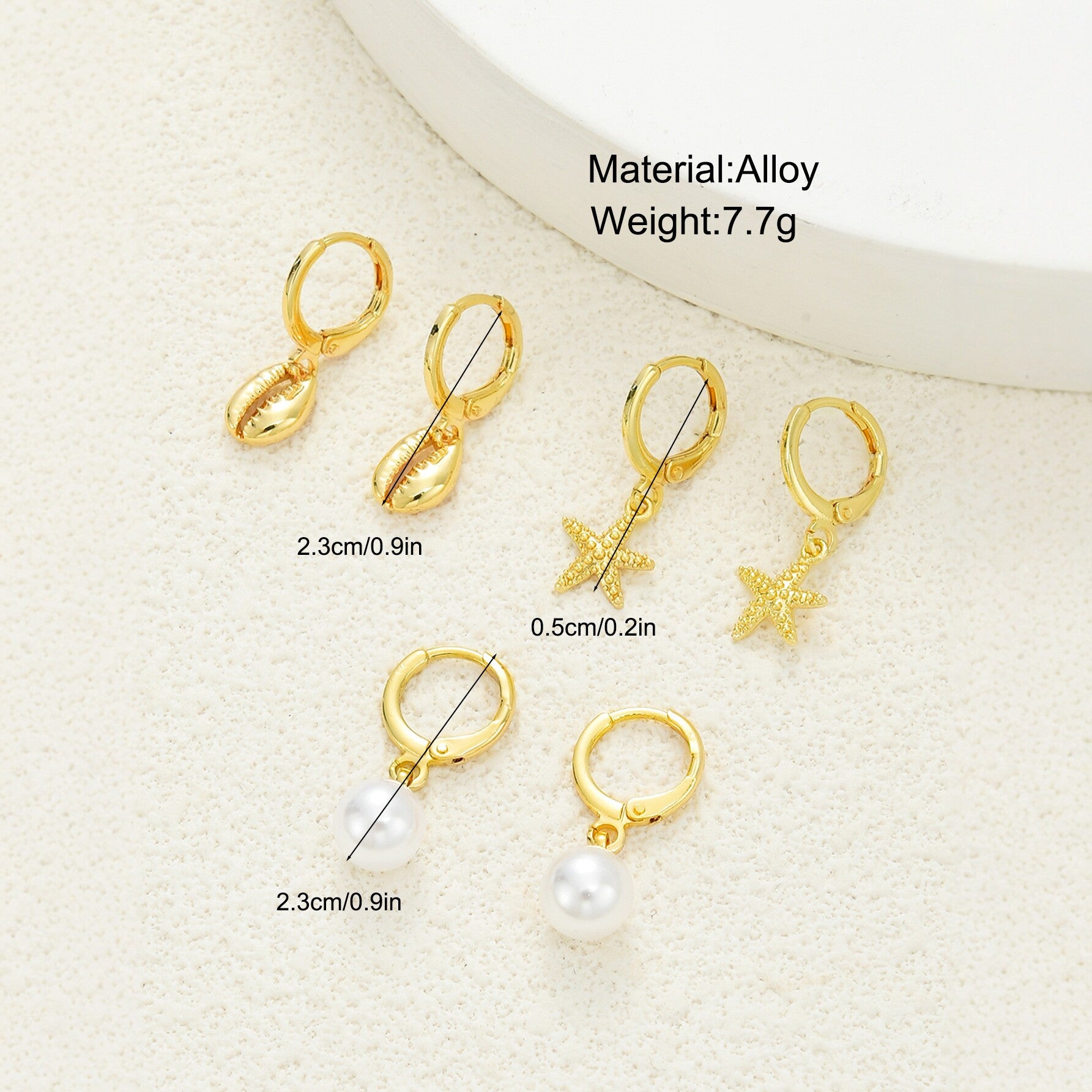Damen-Ohrhänger mit maritimem Design und eleganten Anhängern Shop Nory