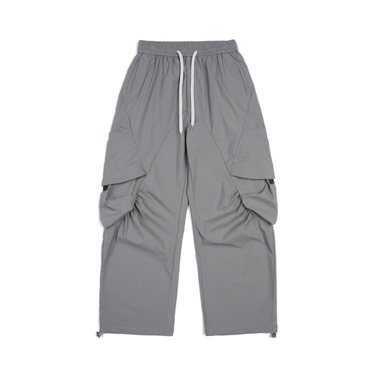 Herren Funktionale Cargo‑Hose im Tech‑Nylon mit elastischem Bund und Kordelzug Shop Nory