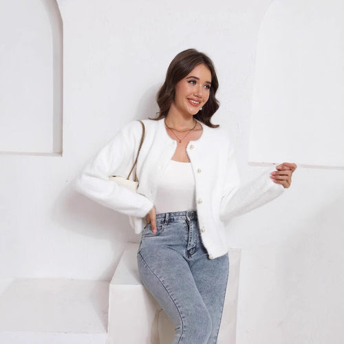Damen Mode Strickjacke Shop Nory