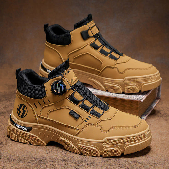 Herren sportliche hochgeschnittene Sneaker von Shopnory