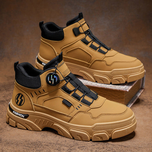 Herren sportliche hochgeschnittene Sneaker von Shopnory