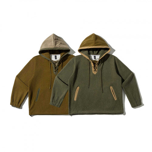 Unisex Oversize Kapuzenpullover mit Schnürung und Kängurutaschen Shop Nory