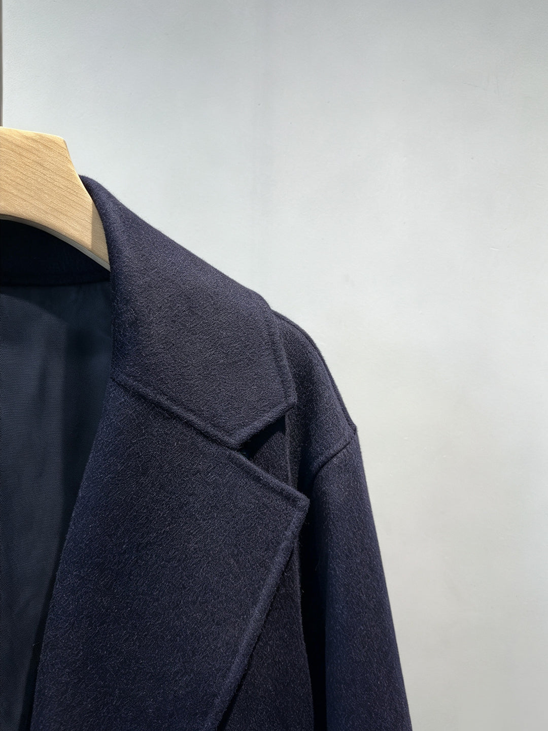 Damen Plüsch Doppelreihiger Mantel Shop Nory