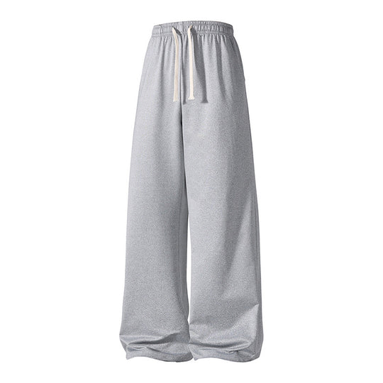 Damen Weite Palazzo-Hose mit elastischem Tunnelzugbund und fließender Satinoptik Shop Nory